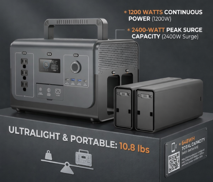 Rallye 1200 Power Unit + FREE Solar Panel